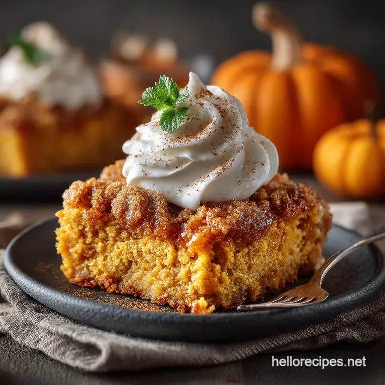 The Ultimate EasyPeasy Pumpkin Dump Cake A Hug in a Baking Dish