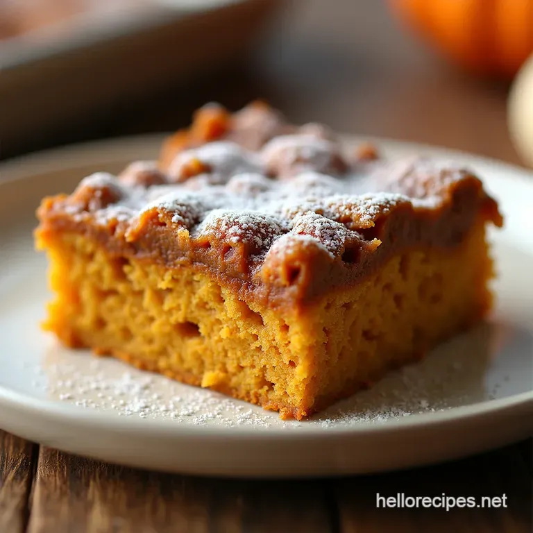 The Ultimate Effortless Autumn Delight NoFuss Fall Favorite Pumpkin Dump Cake