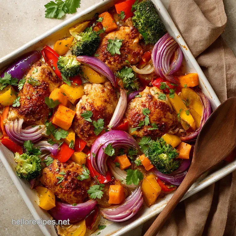 Menu Planning for the Non Cook with Easy Sheet Pan Chicken