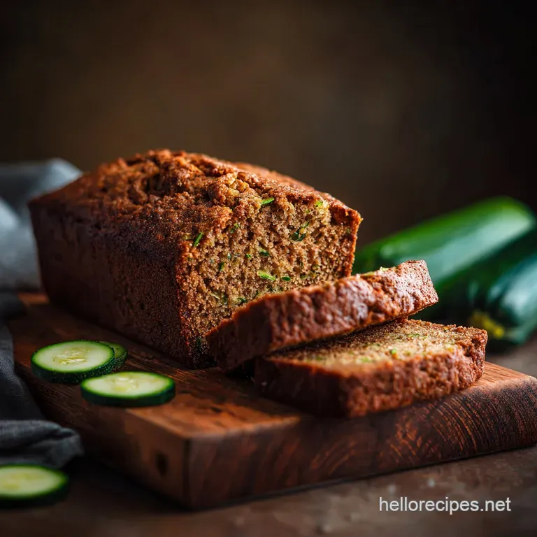 Zucchini Bread Recipe: Our Classic Spiced Loaf Perfectly Moist presentation