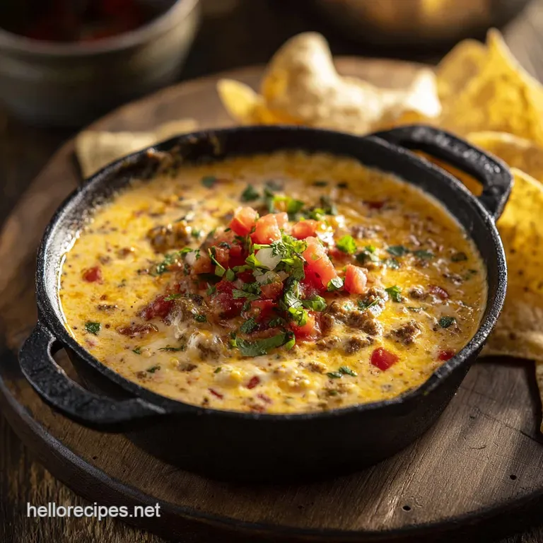 Cowboy Queso the Loaded Creamy Dip You Can Make Without Velveeta presentation