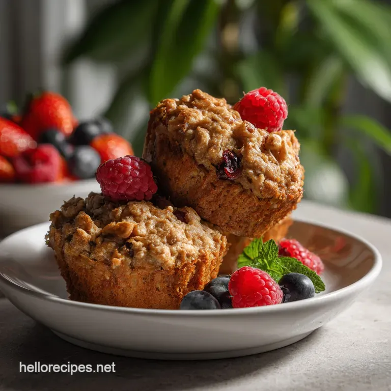 Healthy Vegan Muffins Easy PlantBased Breakfast: Moist & Fluffy