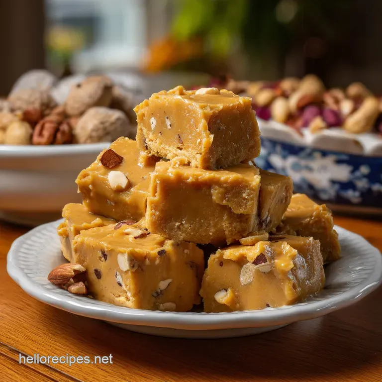 Easy Vegan Peanut Butter Fudge GlutenFree Recipe