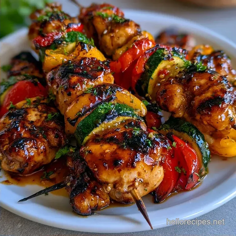Easy Weeknight Grill Dinner: Honey-Lime Chicken Skewers
