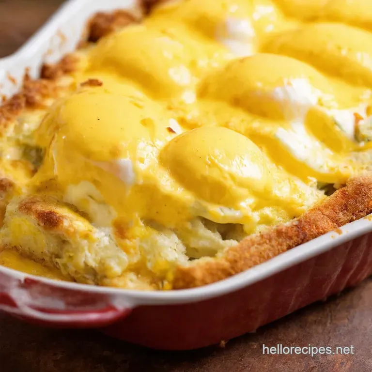 Eggs Benedict Casserole Brunch Made Easy presentation