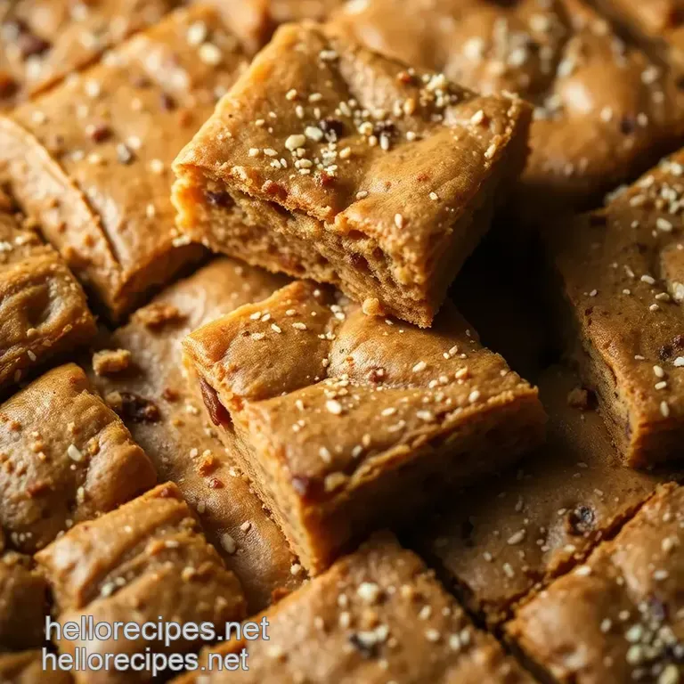 Everything Bagel Blondies presentation