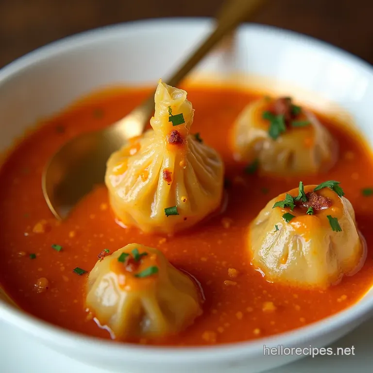 Fiery Tomato Momos Chutney The Perfect Dumpling Dip