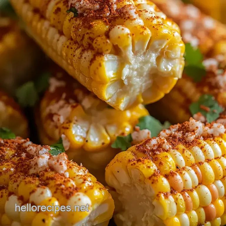 Fiesta-Ready Elote: the Ultimate Mexican Street Corn presentation