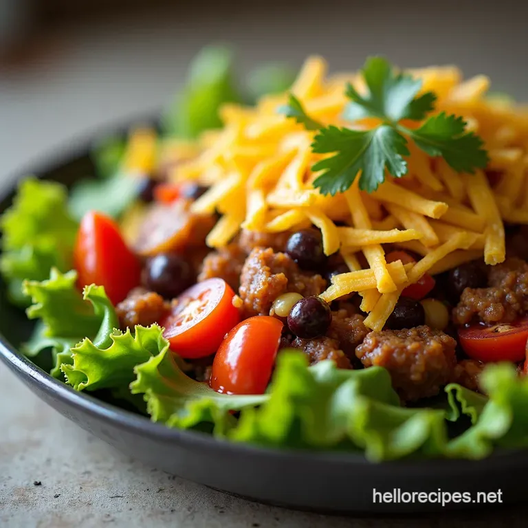 The Ultimate No Fuss Fiesta Taco Salad Ready in Under 30 Minutes