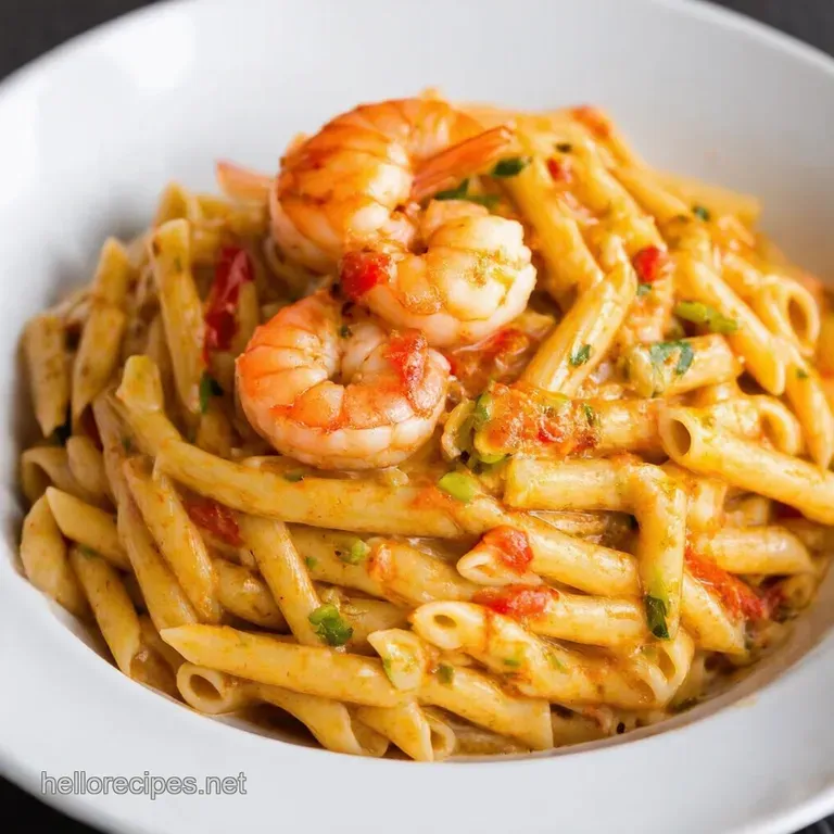 Firecracker Jamaican Jerk Shrimp Pasta