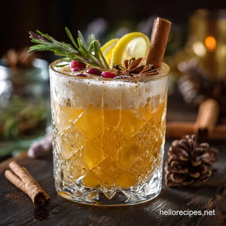 Thanksgiving Cocktails: The Fireside Fizz Batch Recipe for a Group