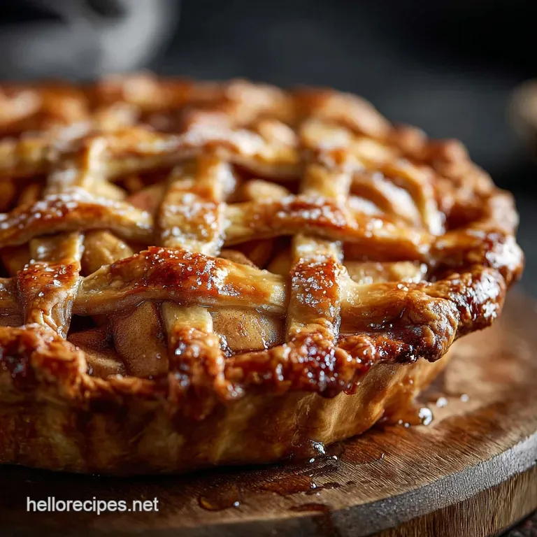 Homemade Apple Pie: the Flakiest All-Butter Classic Pie You Will Ever Bake presentation