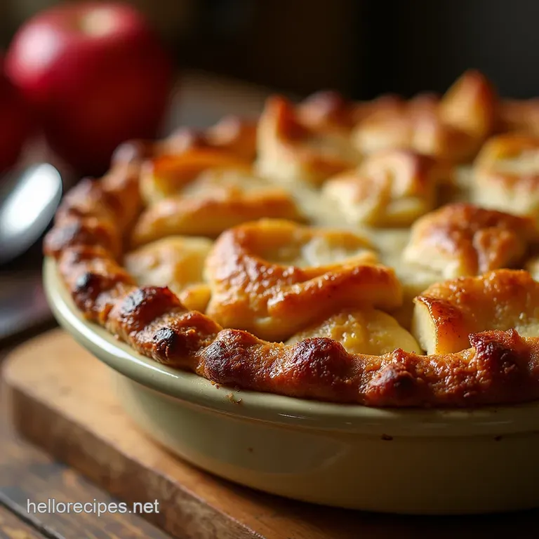 The Proper Britishamerican Apple Pie Perfectly Flaky Crust Spiced Filling presentation