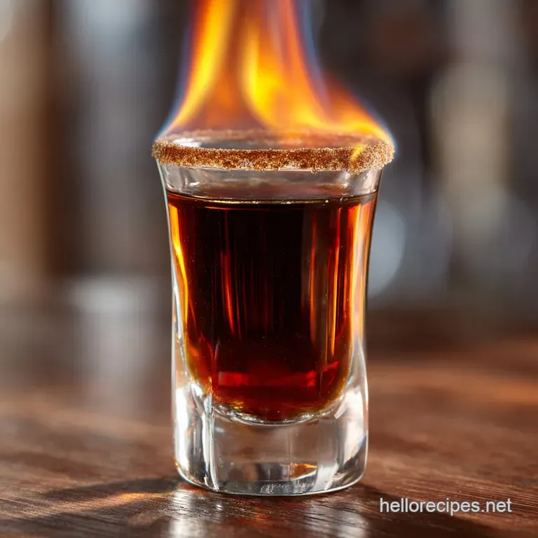Flaming Dr Pepper Shot: the Blazing Britpop Boiler presentation
