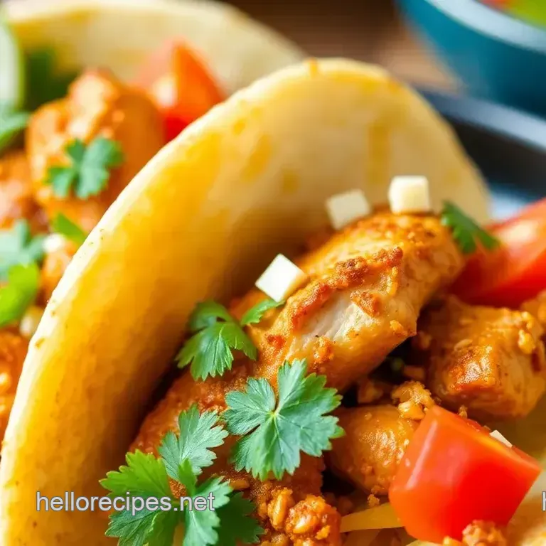 Flavor-Packed Southwest Chicken Tacos