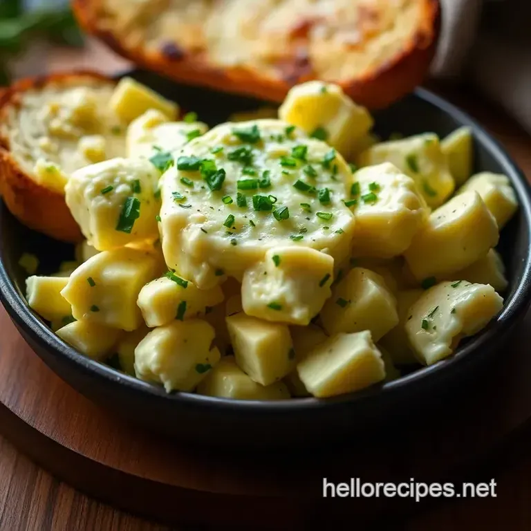 Flavorful Garlic Herb Butter presentation