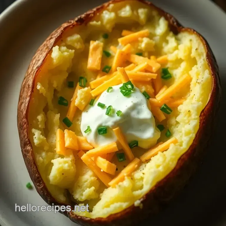 Fluffy Baked Potatoes: Your Perfect Comfort Side presentation