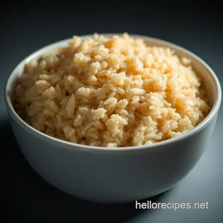 Fluffy Brown Rice: Your Go-To Stovetop Recipe presentation
