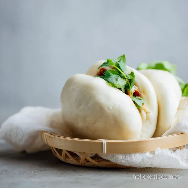 Fluffy Clouds Homemade Chinese Bao Buns Steamed Buns