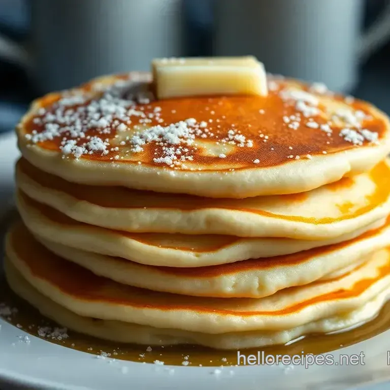 Fluffy Homemade Pancakes