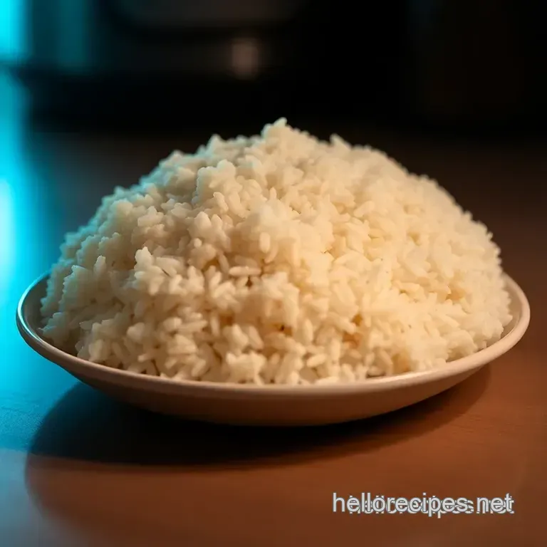 Fluffy Instant Pot Rice: Perfectly Cooked in a Flash presentation