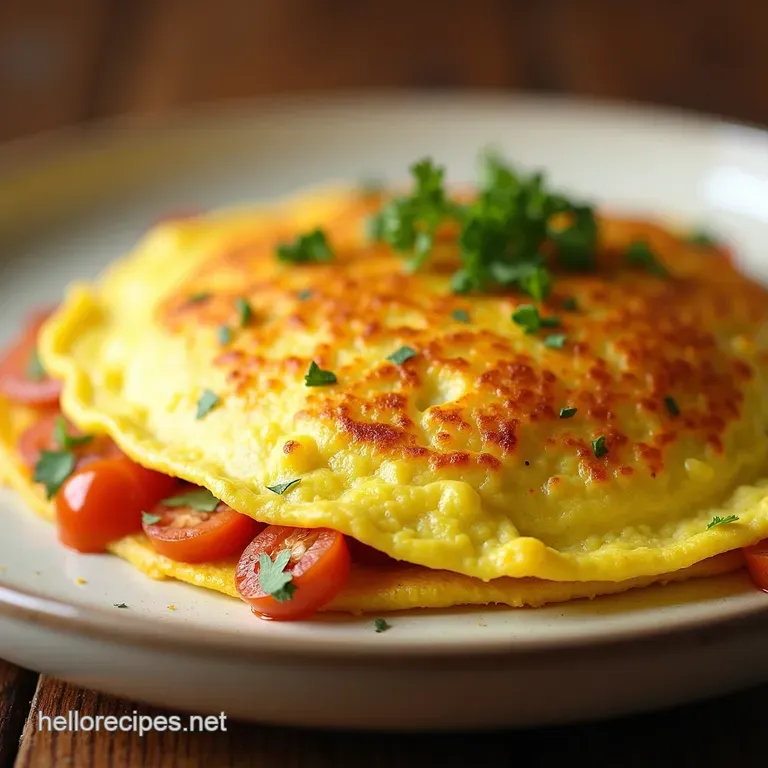 The Perfect Fluffy Western Omelette A Hearty Breakfast Staple