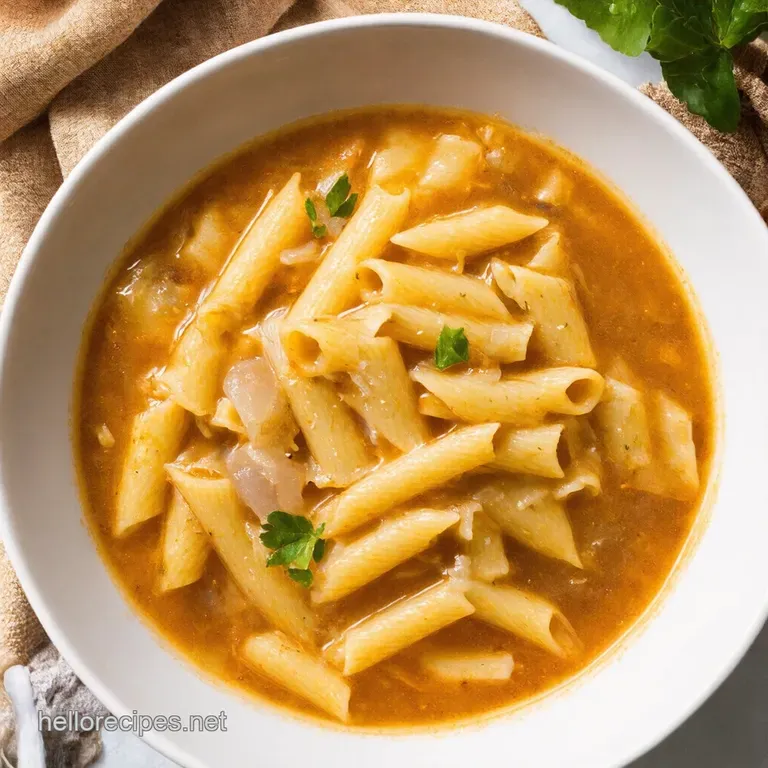 French Onion Soup Pasta A Souper Supper