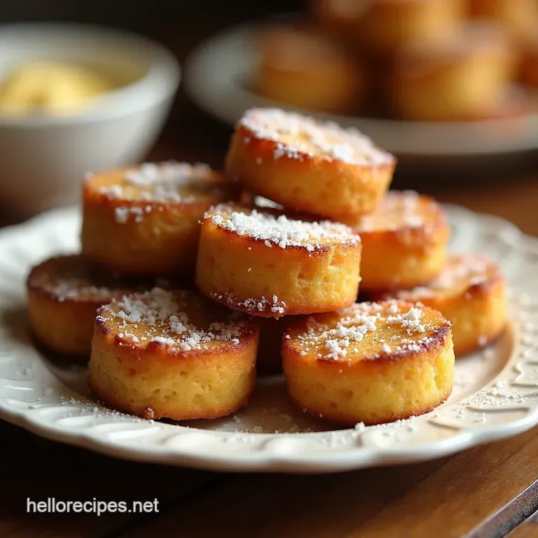 French Toast Bites a Crumbcoated Brunch Sensation presentation
