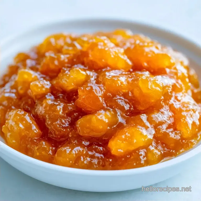 Fresh Apricot Chutney in 85 Minutes