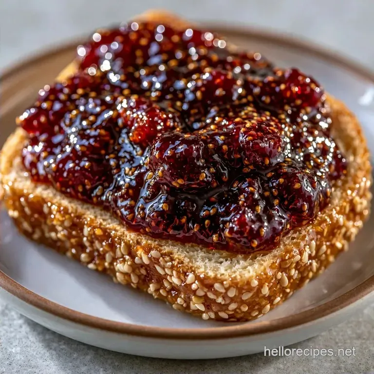 Fig Jam Recipe with Fresh Figs in 40 Minutes