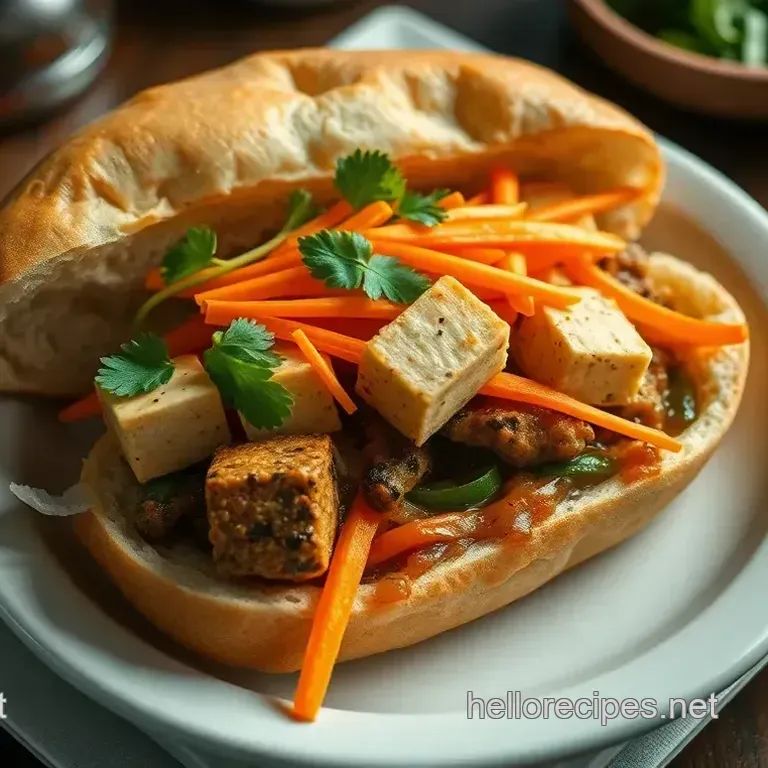 Easy &amp Flavorful Vegetarian Banh Mi: My Perfect Street Food Recipe