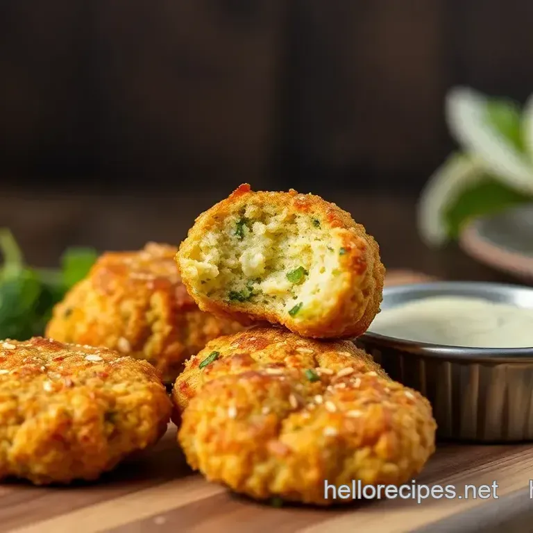 Fried Broccoli Cheese Balls - Crispy Snack