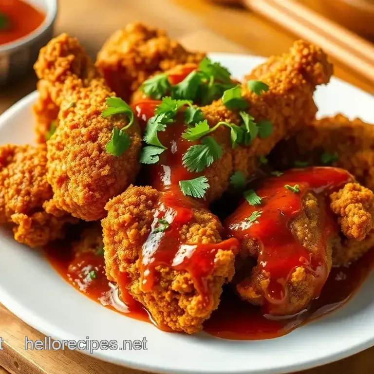 Ultimate Crispy Fried Chicken with Spicy Bang Bang Sauce: My Secret Recipe!