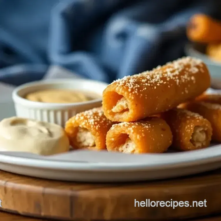 Fried Churros Poppers - Bite-Sized Treats