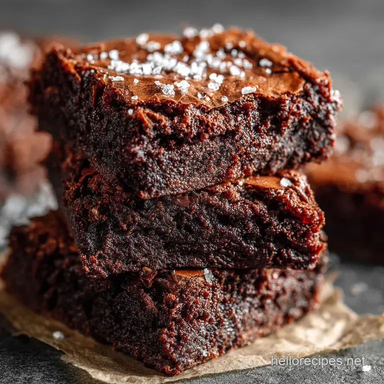 The Decadent CrinkleTop Vegan Fudge Brownies