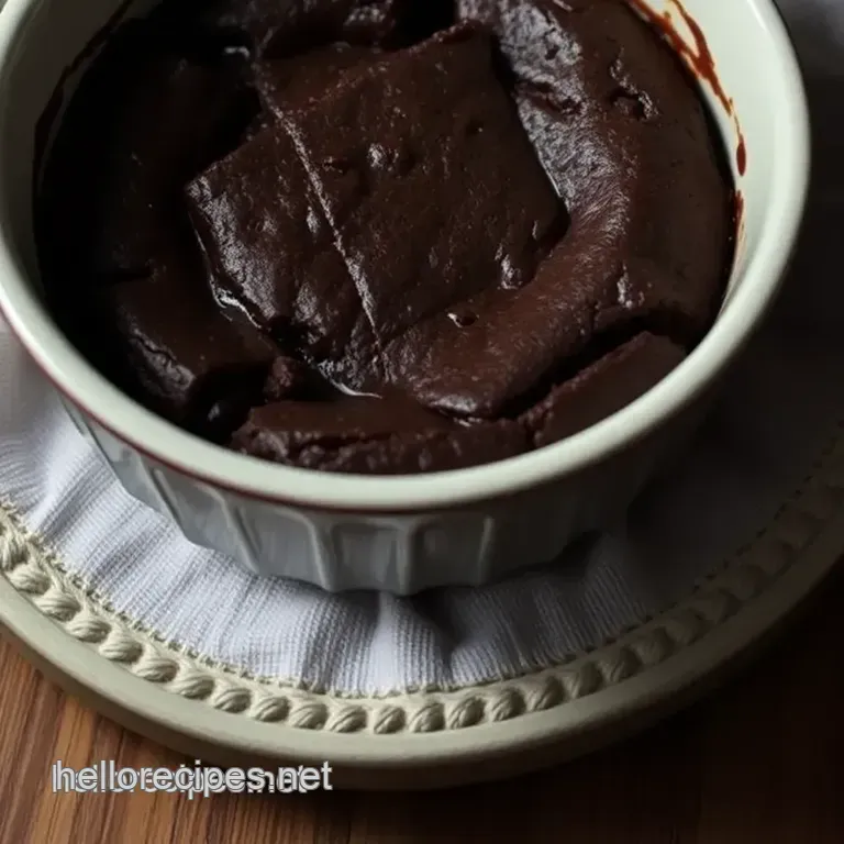 Fudgy Dream Brownies presentation