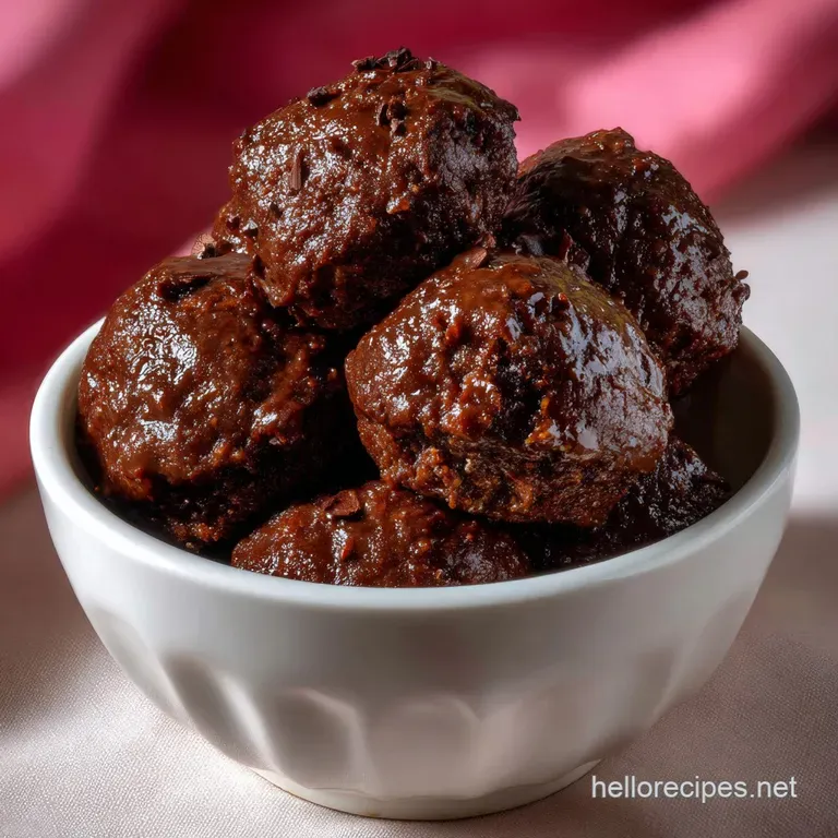 Fudgy Protein Brownie Bites Made With Greek Yogurt