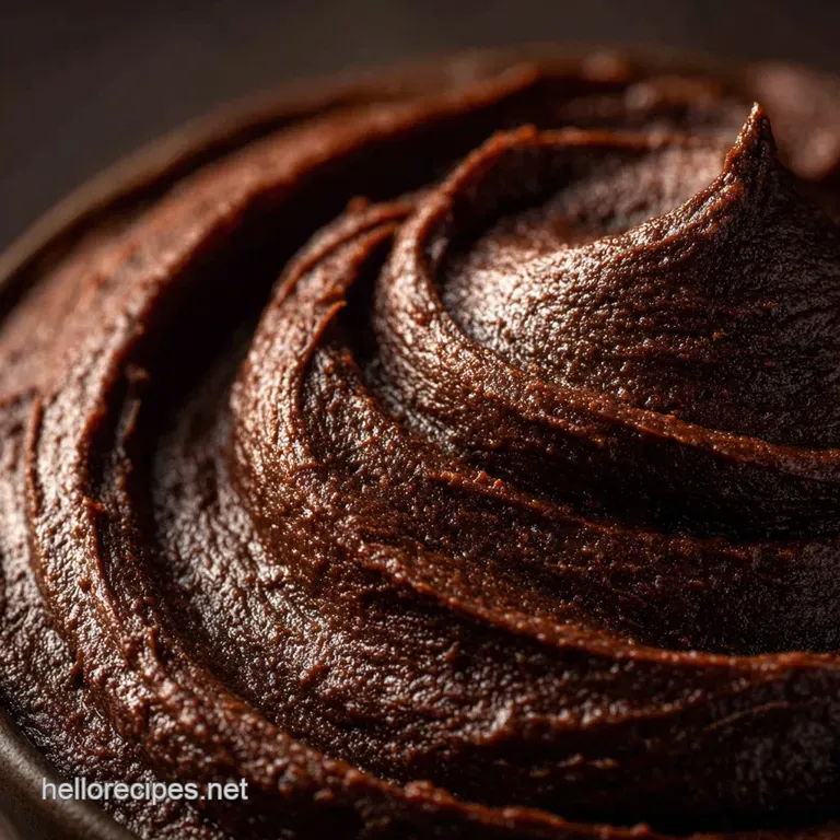 The Ultimate Nobake Fudgy Vegan Brownie Batter Spread presentation