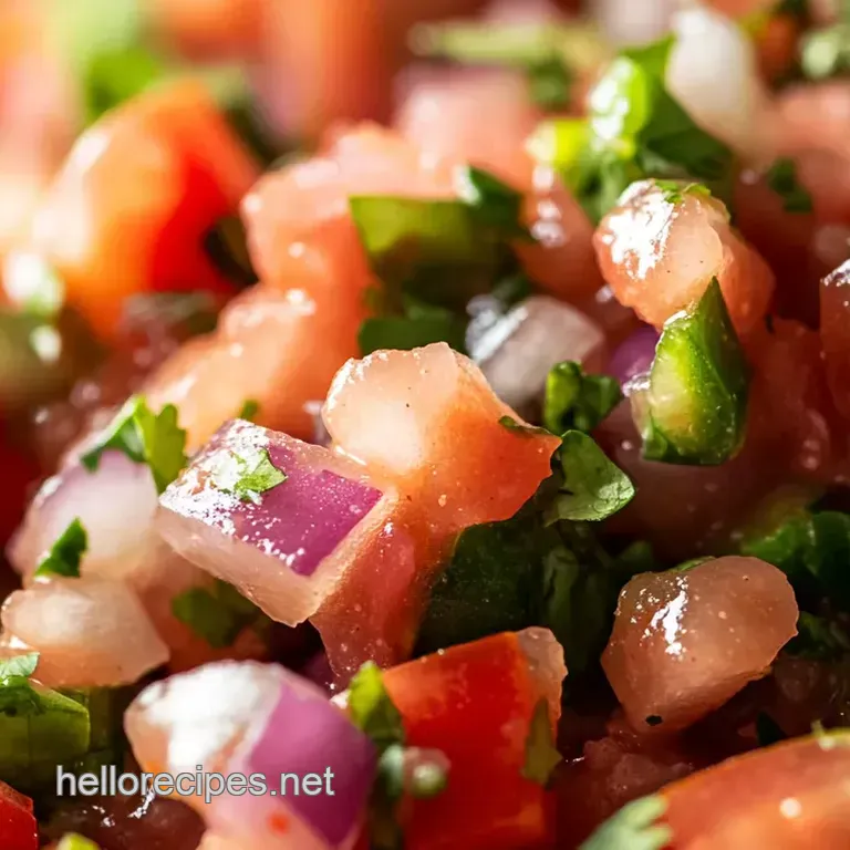 Garden-Fresh Fiesta Salsa (Restaurant-Style)