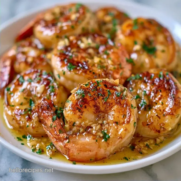 Garlic Butter Grilled Shrimp in 20 Minutes