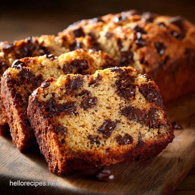 Gluten Free Chocolate Chip Quick Bread: the Moistest Easiest Loaf Youll Bake presentation