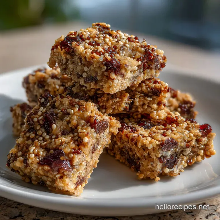 Glutenfree Protein Bars with Quinoa Clean: Toasted Crunch presentation