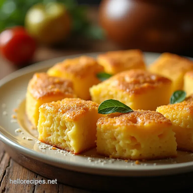 Golden Knafeh Nabulsi a Crispy Cheesy Delight presentation