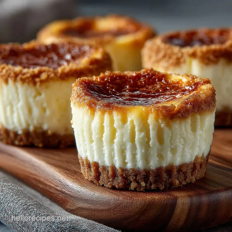 No Fuss New York Dream Cheesecake Cupcakes with Graham Cracker Swirl