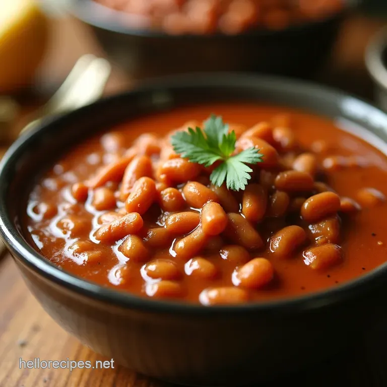 Grandma Browns Baked Beans presentation