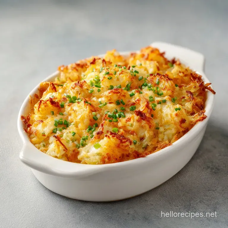 Grandma s Hash Brown Casserole: Cheesy and Baked