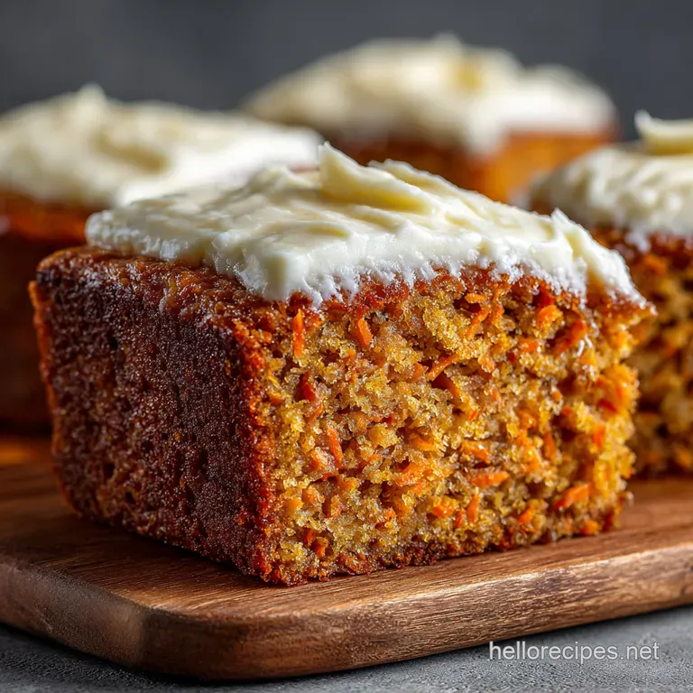 Grandmas Best Carrot Cake but Better Classic Spice with Cream Cheese Perfection presentation