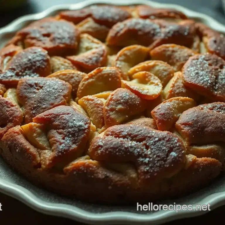 Grandma’s Easy Apple Cake: A Slice of Autumn