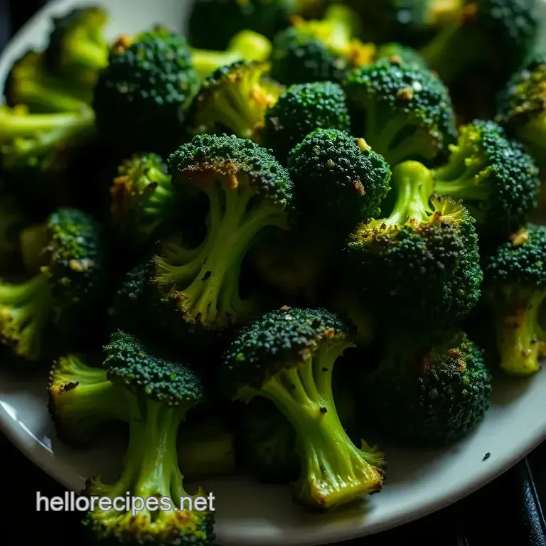 Grilled Broccoli: The Perfect Charred Side Dish presentation