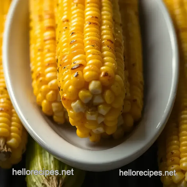 Grilled Corn on the Cob: Sweet Summer Perfection presentation
